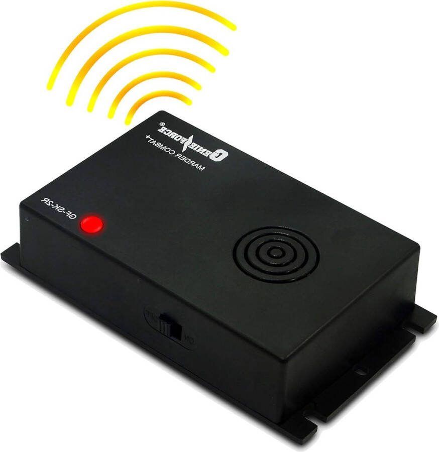 GENIE FORCE Ultrasoon Marterverjager op Batterijen Marterafweer voor Auto Huis en Tuin marterverjager auto