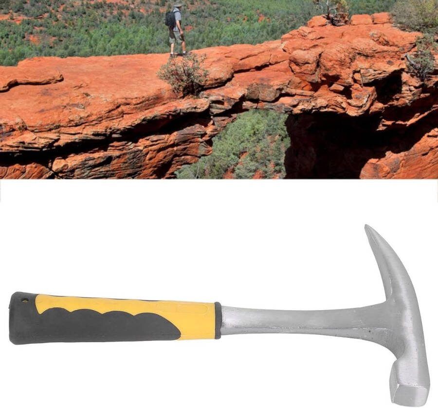 Geologische Exploratie Hamer gepolijst tip ontwerp antislip geologen tool metselwerk constructie
