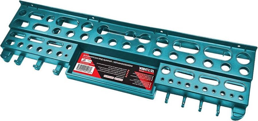 Gereedschapshouder rek opbergset handgereedschap-organizer 60 x 160 x 60 mm belasting tot 25 kg Gereedschapswand