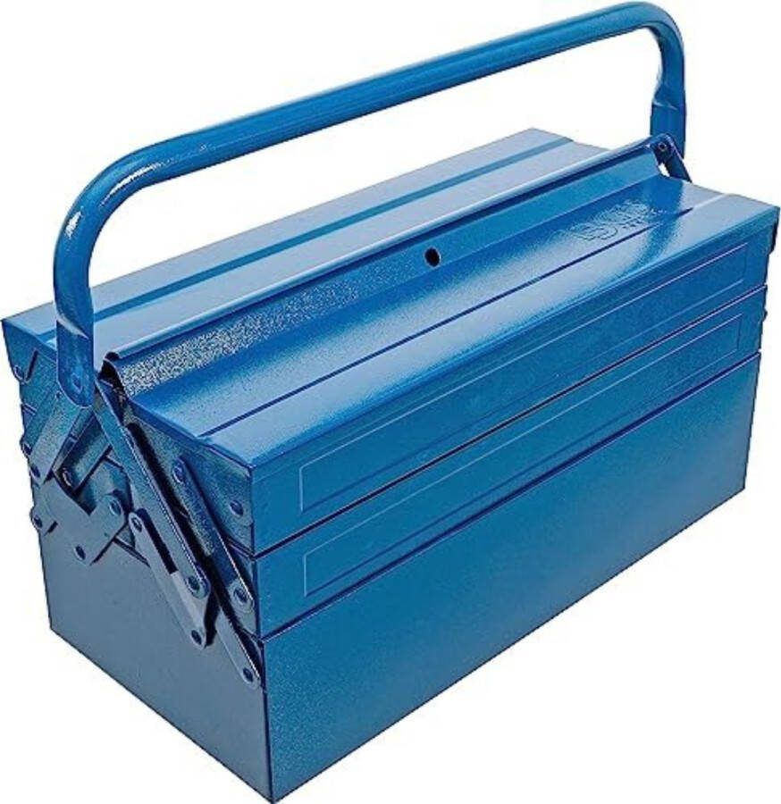 Gereedschapskist Leeg Gereedschapskoffer Leeg Gereedschapskoffer 42x20x15cm Blauw