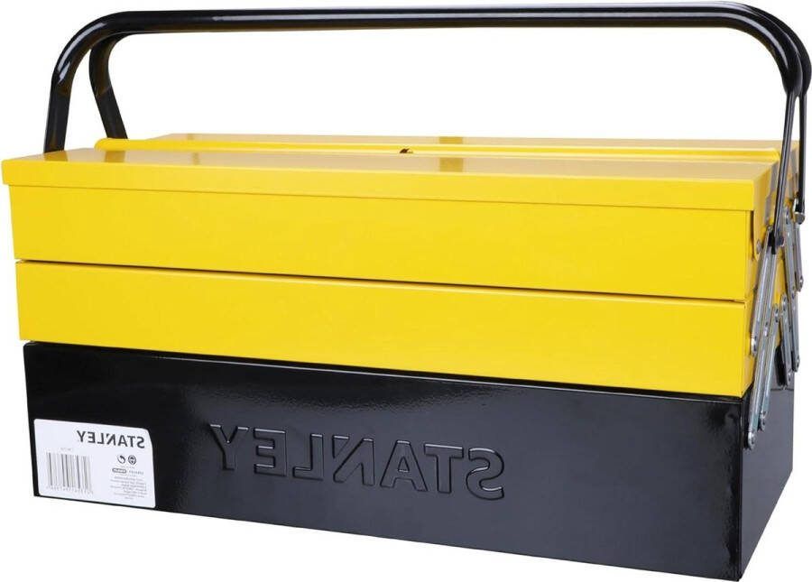 Gereedschapskoffer CantiLever 1-94-738 4770 x 2570 x 2210 cm Klembescherming Volledig toegankelijke vakken Stevige koffer met boorgat