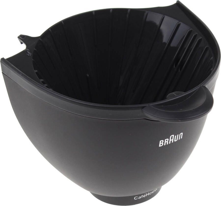 Geschikt voor DELONGHI FILTERHOUDER. black-matt grey AS00000002