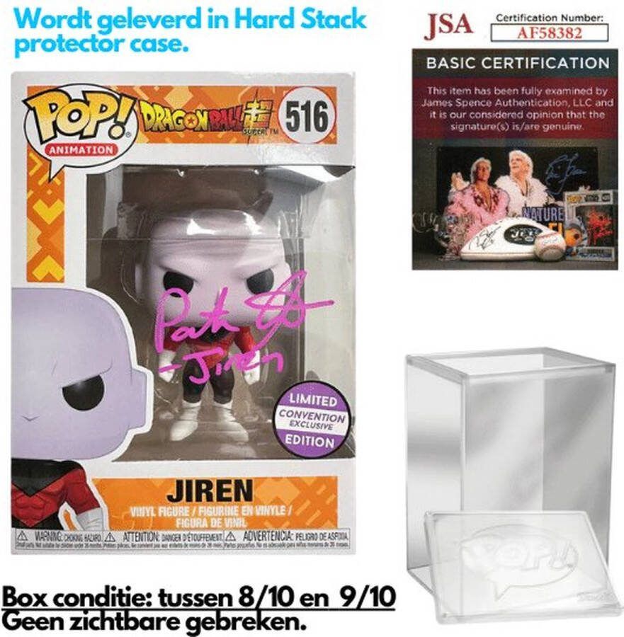 Gesigneerde Funko Pop! Jiren Dragon Ball Super #516 PAX Convention Exclusive by Patrick Seitz