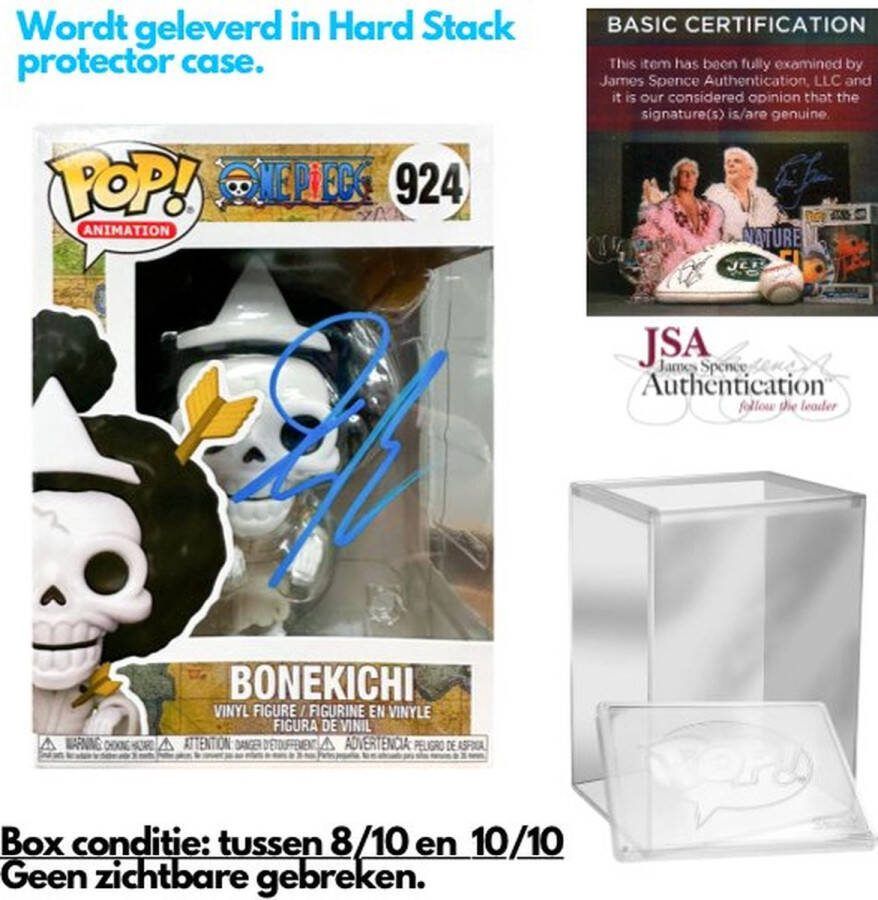 Gesigneerde Funko Pop! One Piece Bonekichi #924 (Signed by Ian Sinclair)