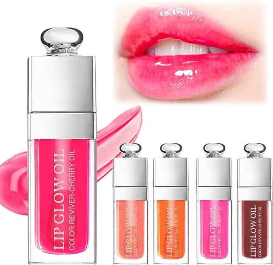 Getinte Plumping Lip Oil Langdurige Hydratatie en Voeding Multifunctionele Lippenstift en Lipgloss Vloeibare Lipstick voor Ultieme Lipverzorging Lip Glaze Cosmetica voor Vrouwen