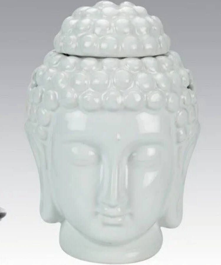 Geurbrander Buddha Head Big White- Wax Brander Waxbrander Scent Geur Geurbrander Parfum Parfumbrander – Geur Brander