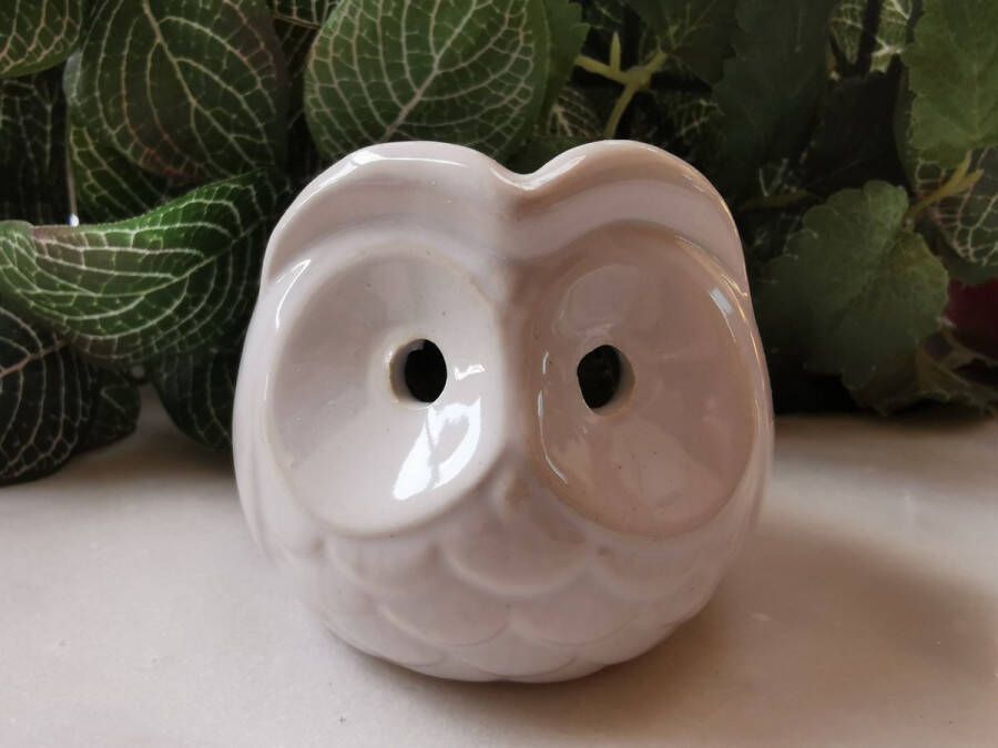 Geurbrander Oliebrander Uil wit