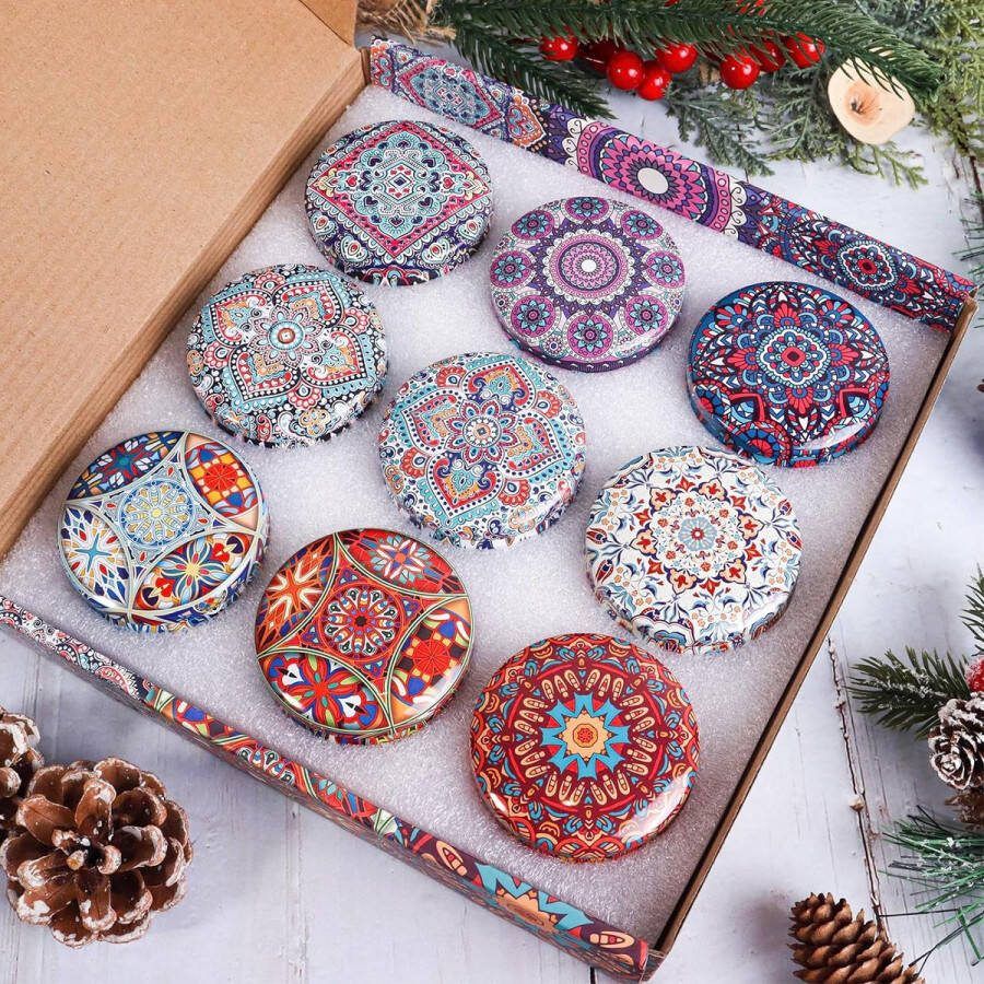 Geurkaarsen set 9 stuks