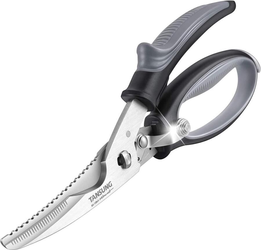 Gevogelteschaar 24 cm in elkaar grijpende multifunctionele keukenschaar