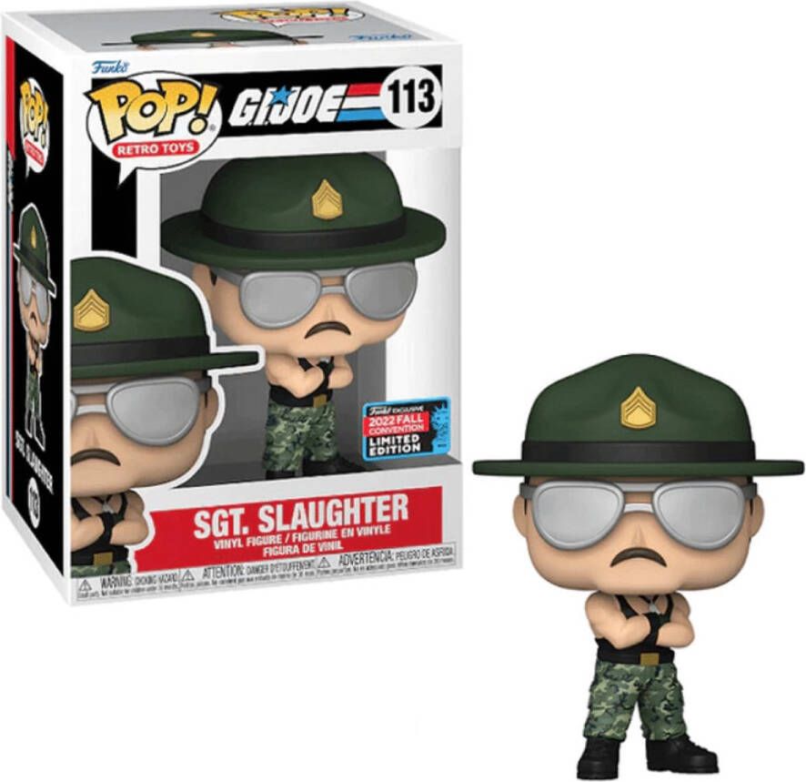 Funko Pop! Animation: G.I. Joe Sgt. Slaughter (2022 Fall Convention Exclusive)