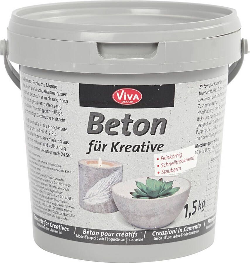 WAYS_ Viva Decor Hobbybeton 1 5 Kg Grijs