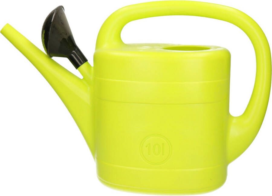 Merkloos Sans marque Gieter met broeskop lime groen 10 liter Planten bewatering Tuinartikelen tuinieren Moestuin groentetuin kruidentuin verzorging