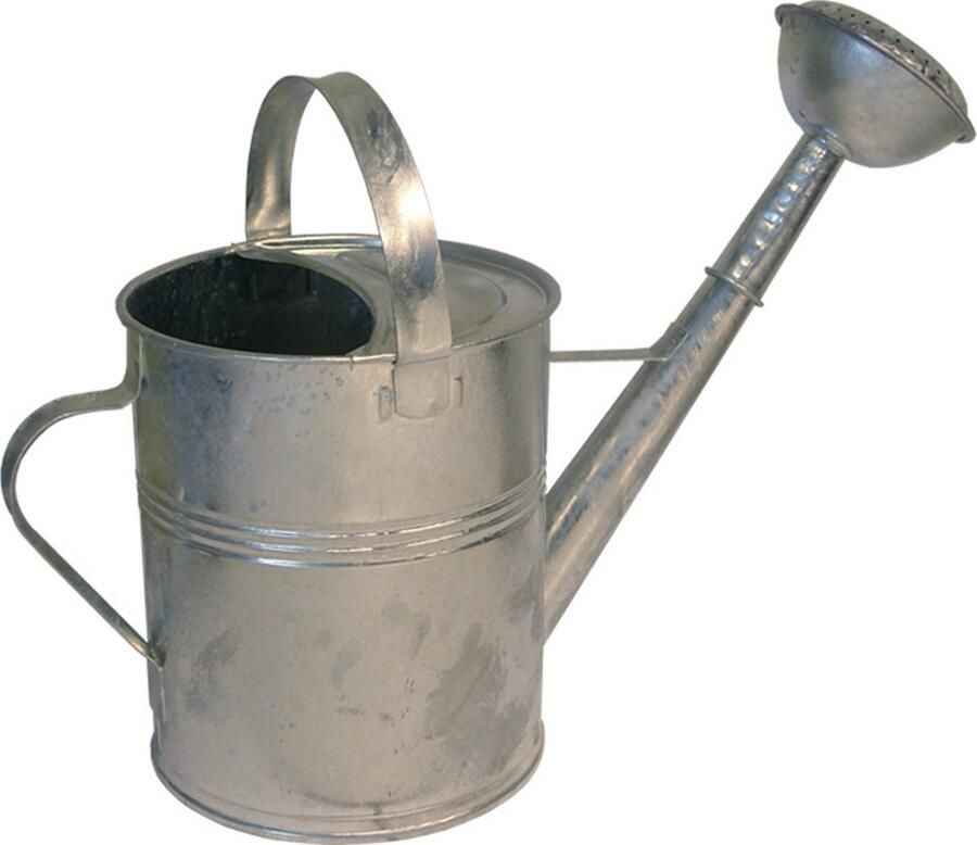 Merkloos Sans marque Gieter van zink 5 liter met broeskop Gieters van verzinkt metaal