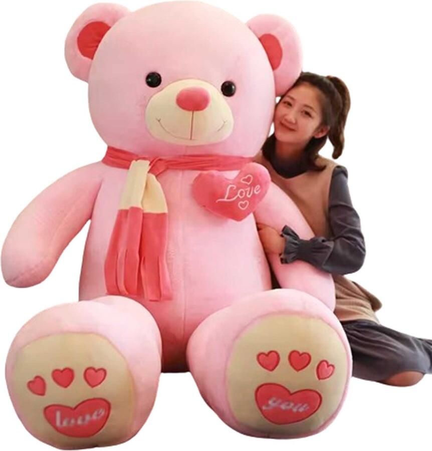 Gigantische Roze Beer 200 CM Knuffel Leuk als Kado 2 Meter