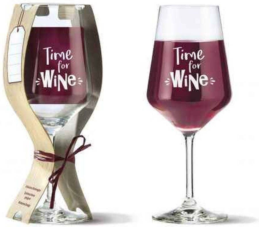 Gilde Handwerk Wijnglas time for wine