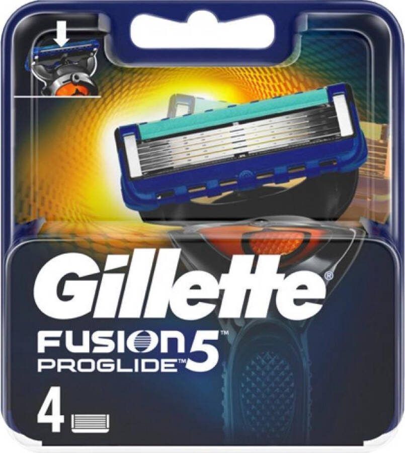 Gillette Fusion ProGlide 4 stuks scheermesjes