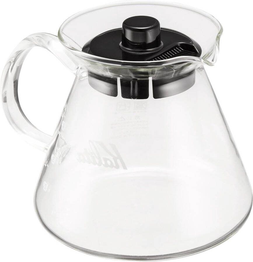 Glas 500 ml Wave Server Koffiepot Geschikt voor Filterkoffie