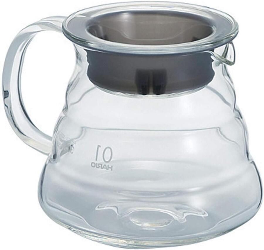 Glas Koffiepot Range Server 360 ml met hittebestendige siliconen sleeve