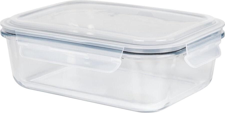Glazen bewaarpot 15 liter lekvrije voorraadpot Pacu deksel en siliconenafdichting luchtdicht bewaren koelkast stapelbaar ruimtebesparend 23 x 75 x 17 cm Voorraadbussen