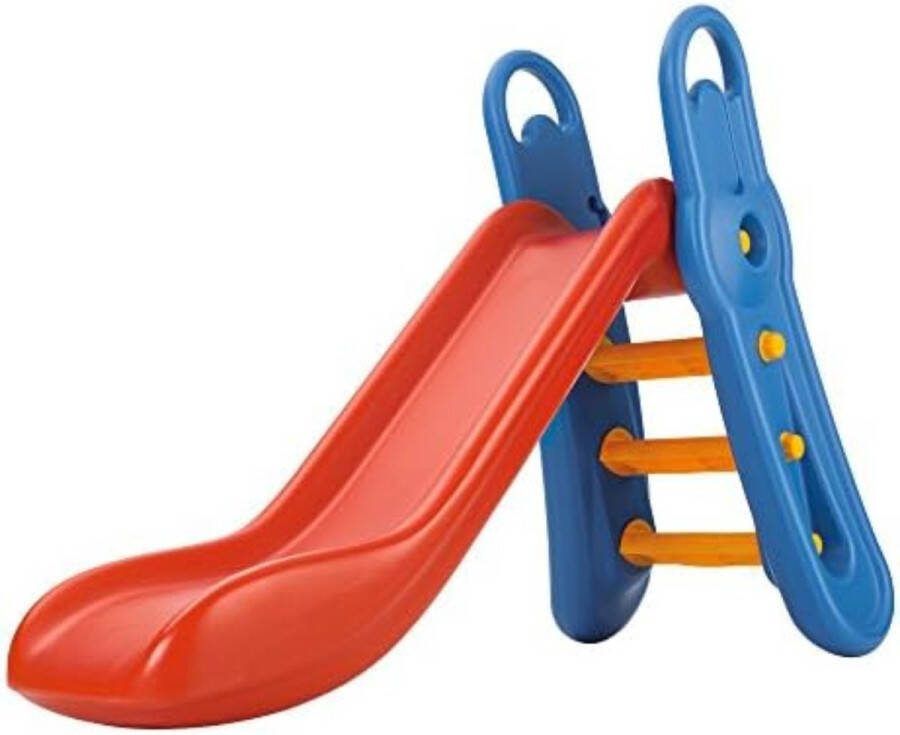 Glijbaan peuter Glijbaan buiten 164 x 73 x 116 cm 50 kg Blauw Rood Geel