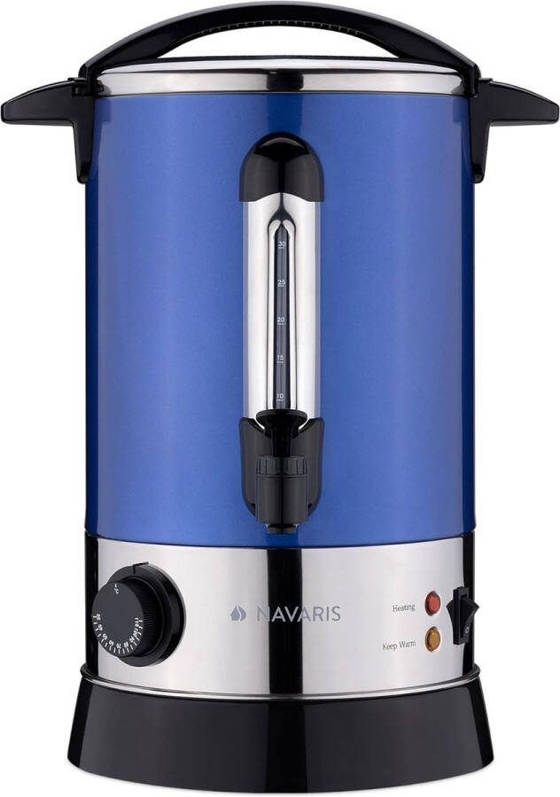 Glühweinketel met temperatuurregelaar 6 8L RVS glühweinkoker met tap Warm water ketel Thermostaat Oververhittingsbeveiliging