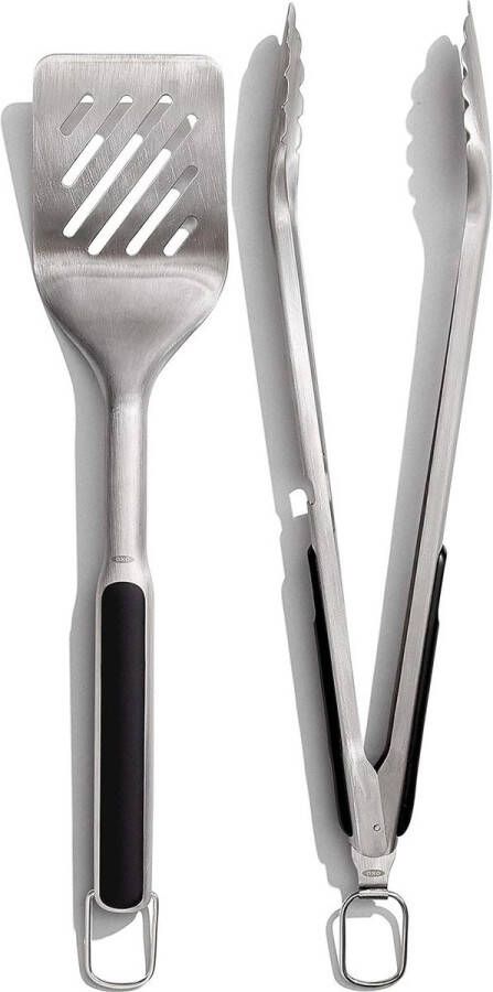 Good Grips Barbecueset bakspaan en tang van OXO