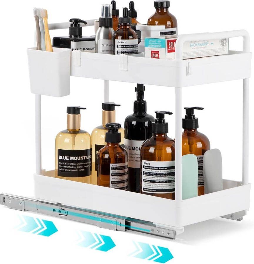 Gootsteenkast Organizer Keukenkast Organizer Gootsteenkast Gootsteenrek Keukenkast Rek
