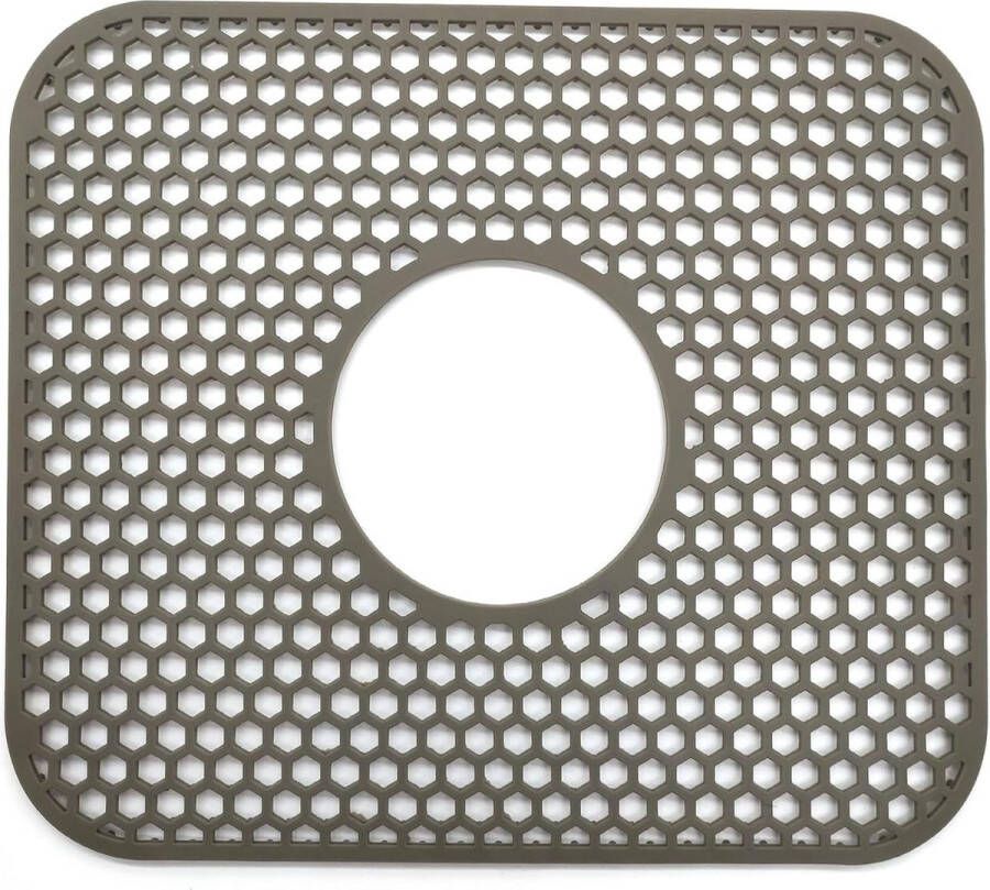 Gootsteenmat Siliconen Hittebestendig Afdruipmat Servies Keukenspoelmat 34 x 29 cm Keuken Wastafel