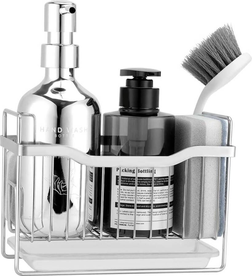Gootsteenorganizer gootsteensponshouder voor keuken