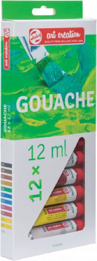 Gouache Kleuren Art creation 12 tubes