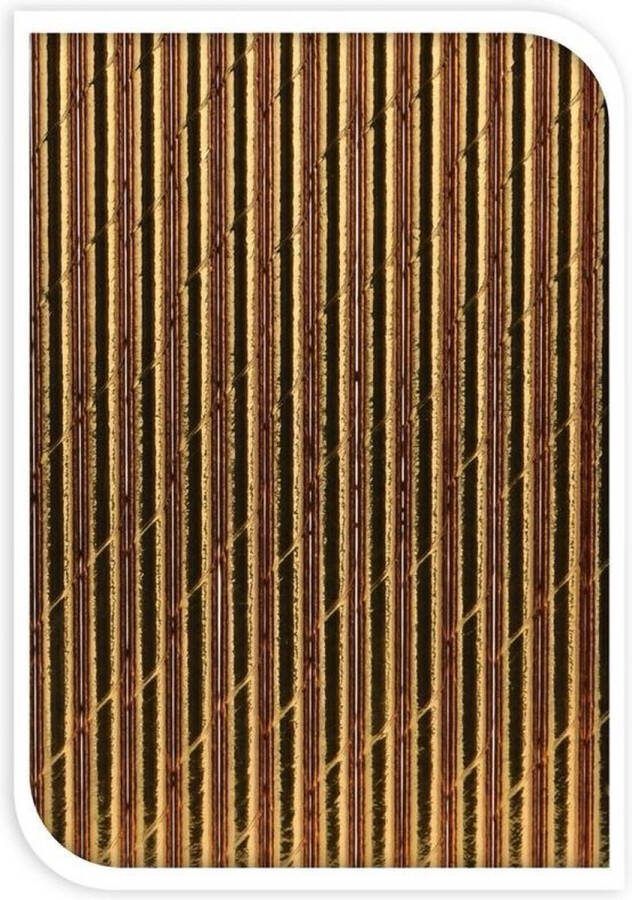 Gouden rietjes 32x stuks van papier