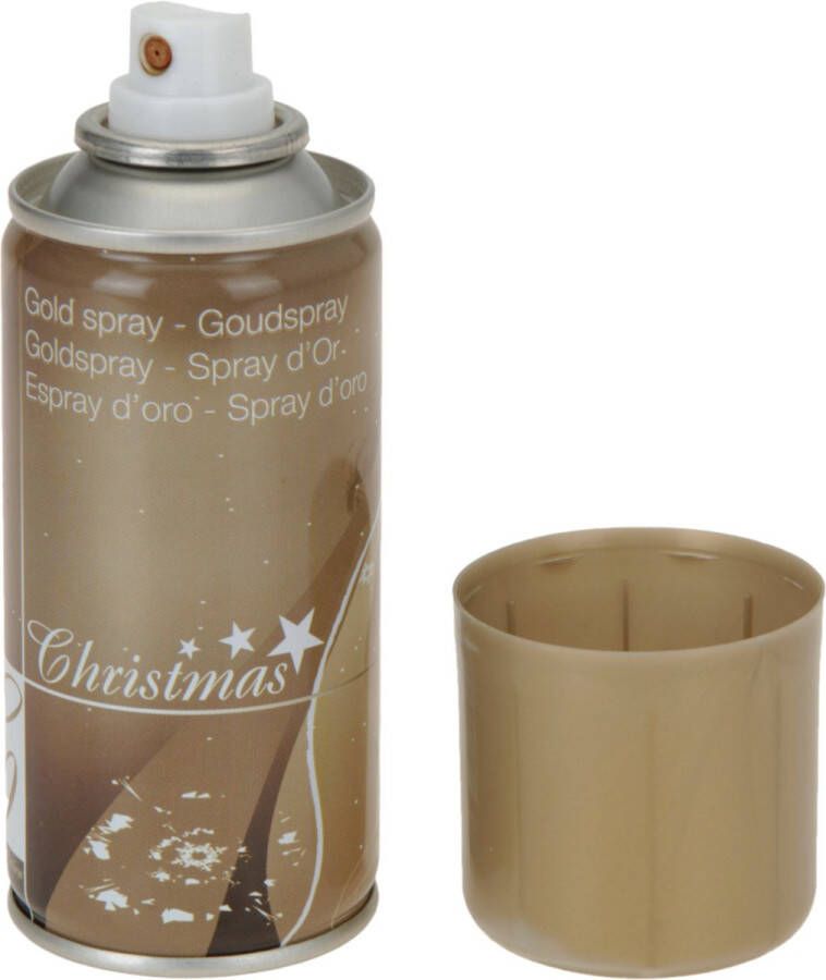 Goudspray voor Kerstdecoraties 150 ml