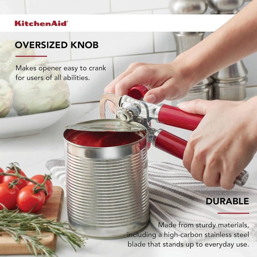 Gourmet Multifunctionele blikopener één maat mat rood