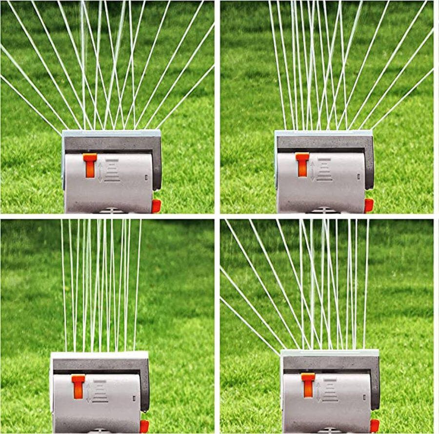 Graden rotatiesproeier irrigatiesysteem tuinsprankeler watersproeier voor in de tuin gazonsproeier