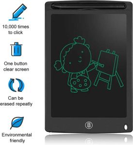 Grafische Tablet Voor Tekenen Voor Kinderen LCD-Schrijftablet Zward 8 5 Inch Digitale Tekentablet Ultradun Bord