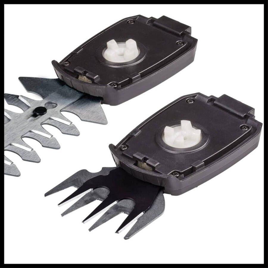 Gras- en heggenschaar GC-CG 36 70 Li 36V 2.0Ah Li-ion accu 70mm grasschaar 110mm struikschaar telescopische geleidesteel Heggenschaar