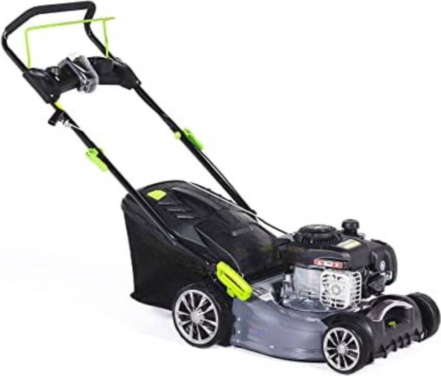 Grasmaaier benzine zelfrijdend Grasmaaier benzine zelftrekkend ‎96 x 38 x 101 cm 23 88 kg Veelkleurig