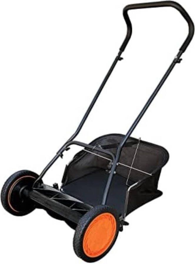Grasmaaier handmatig Handmaaier grasmachine Handmaaier Kooimesmaaier 79 22 x 61 01 x 106 5 cm Zwart
