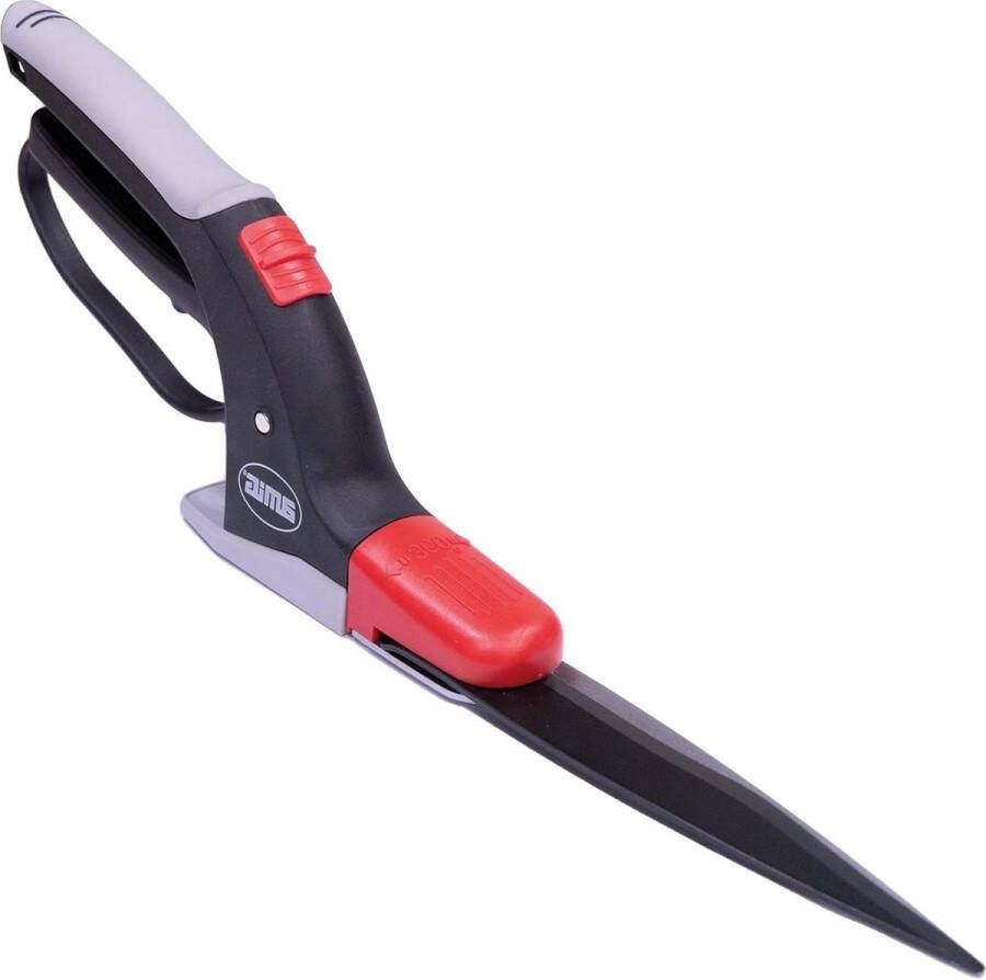 Grasmaaier stalen messen met teflon gecoat 380 mm lemmet 360 graden draaibare snijkop onderste handgreep met randbescherming