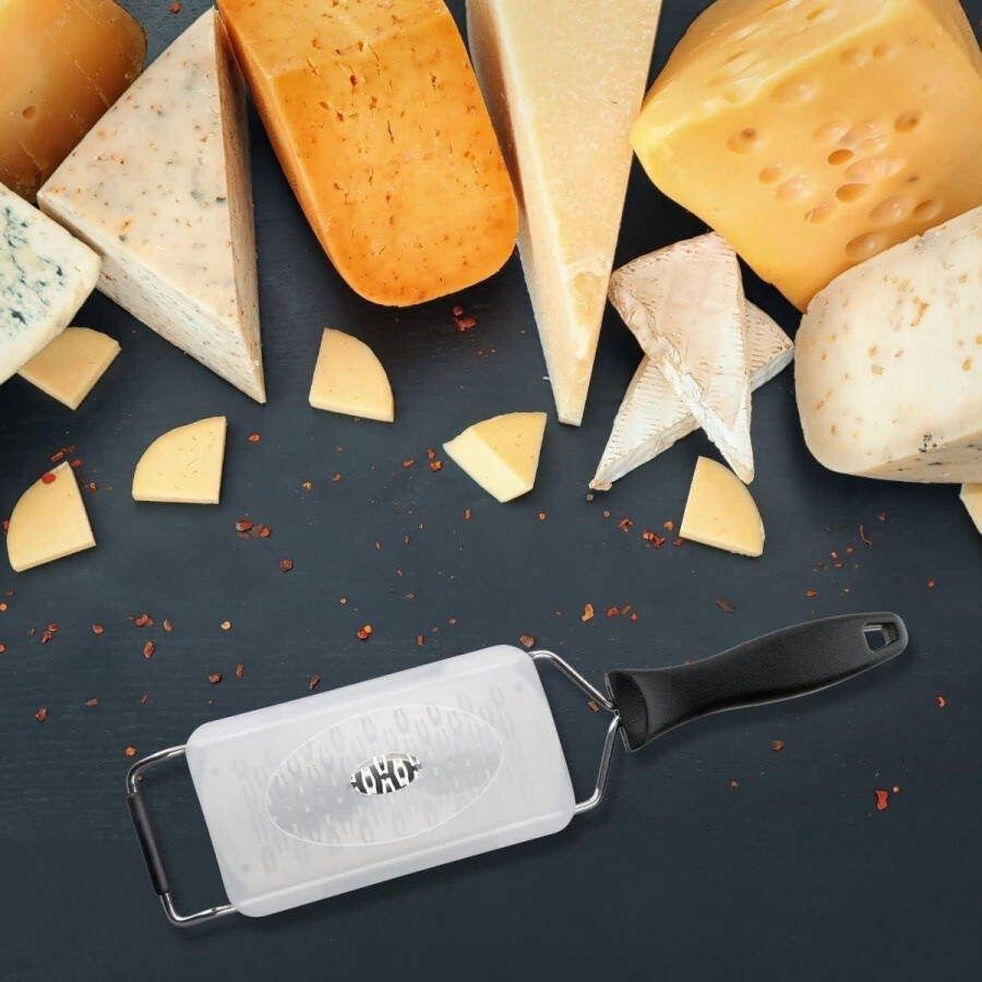 Grater Roestvrijstalen Kaasrasp met Handvat Keukenaccessoire