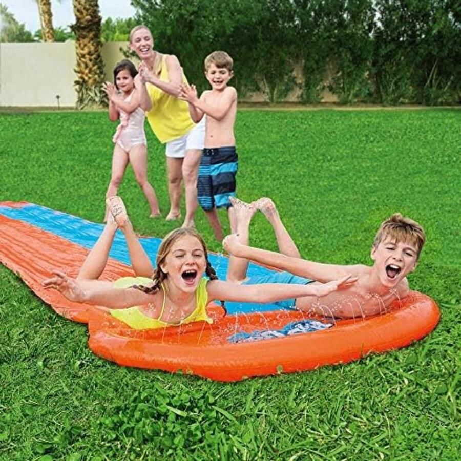Gratyfied Waterslide Waterglijbaan buitenspeelgoed Waterglijbaan Opblaasbaar Opblaasbare Glijbaan Water slide
