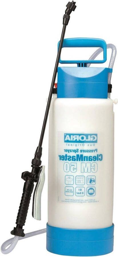 Green Harmony 5-liter Drukspuit voor Reiniging van Zuren en Logen Ideaal voor pH 2 tot 12 Inclusief 0.5 Meter Verlenglans 5L Zuur-Log Plantenspuit 3.0