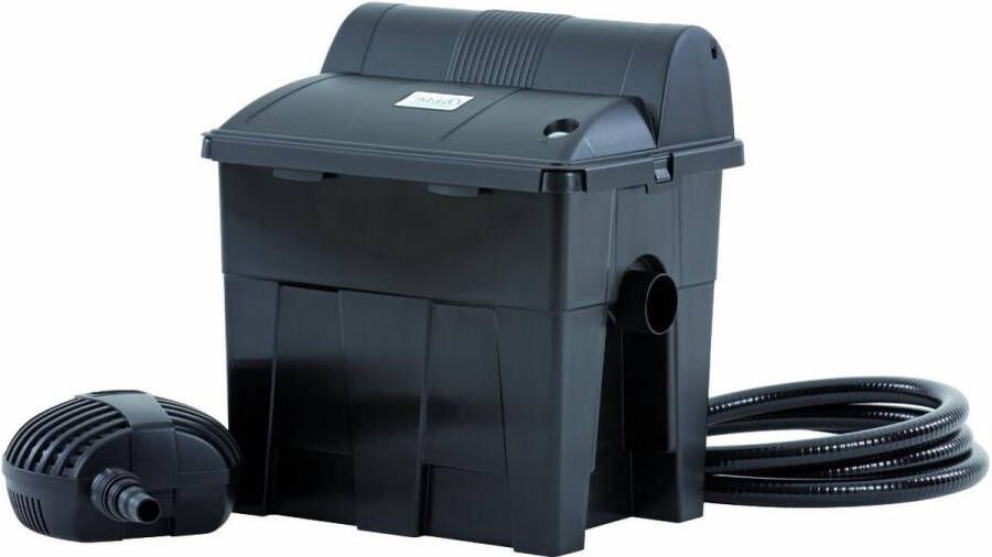 Green Harmony BioSmart 50525 doorstroomfilter vijvers tot 5 m³ filtersysteem complete set filtermateriaal vijverpomp UVC-zuiveraar Green Harmony Vijverfilter 2.0