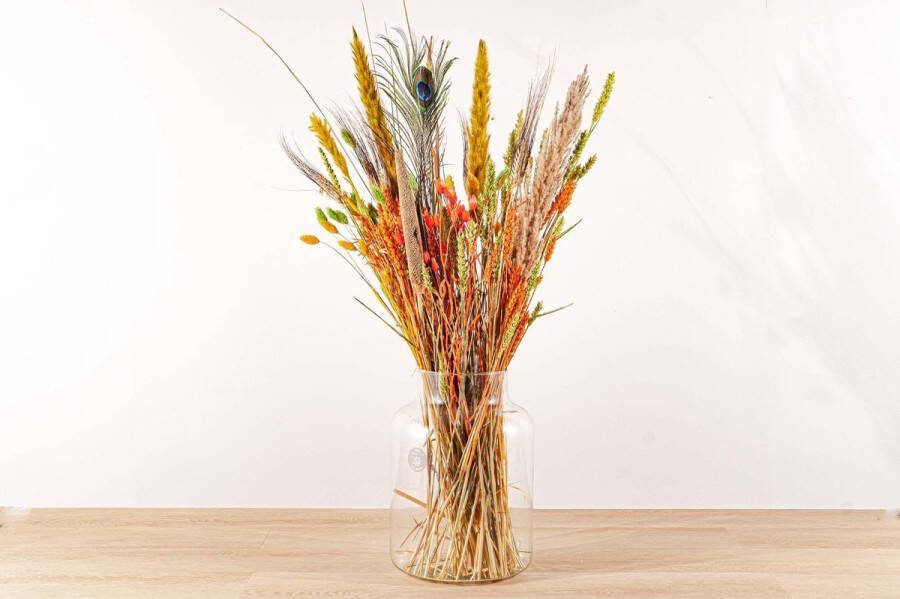 Green Harmony Droogbloemen boeket Colorful Nature Droogboeket 70 cm