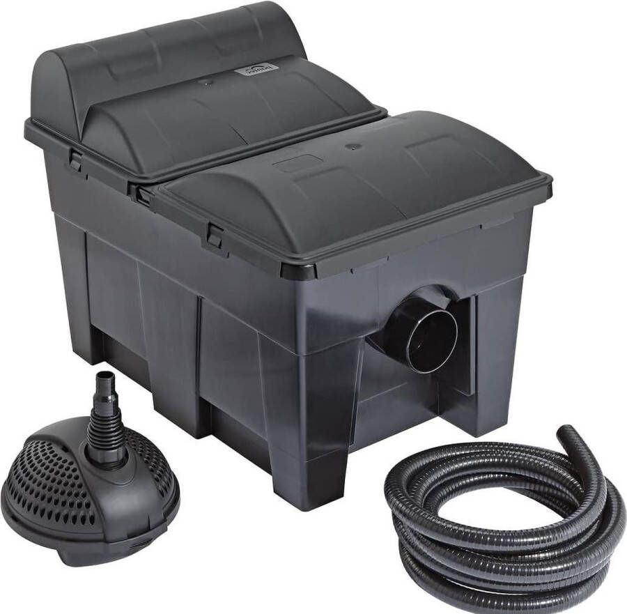 Green Harmony MultiClear Set 15000 Complete set van filterpomp en doorstroomfilter doorstroomfilterset meerkamerfilter. Green Harmony Vijverfilter 2.0