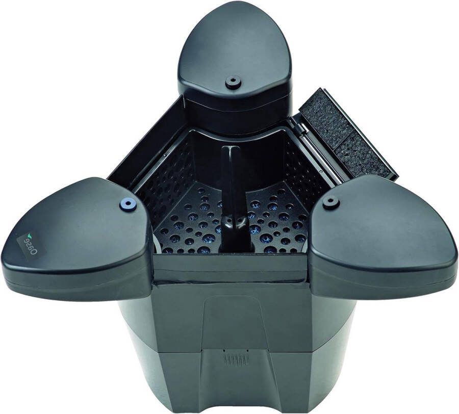 Green Harmony Oppervlakzuiger Wateroppervlak reiniging Vijver skimmer Vijververzorging Geschikt voor 25 m² Green Harmony Vijverfilter 2.0