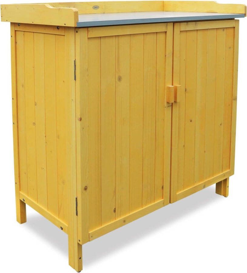 Green Harmony Tuintafel met onderkast 98 x 48 x 95 cm Plantentafel 2.0