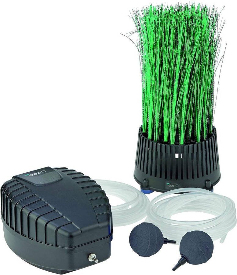 Green Harmony Vijverbeluchter set 500 vijverventilatie zuurstofvoorziening ventilatiepomp-filtermedium-filtervermogen-10% Green Harmony Vijverfilter 3.0