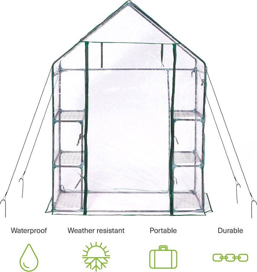 Greenhouse broeikas Tuinkas Kweekkas Broeikas voor Binnen en Buiten