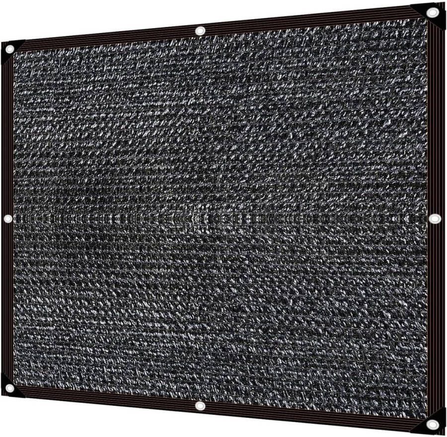 Greenhouse Sun Shade Sail Net Fence- Greenhouse Sun Protection Tarpaulin- Outdoor Patio Sun Shade Cover- Chicken Coop Sun Shade Tarp- Beach Privacy Screen Sun Shade- Car Black Sun Shade (2 x 4)